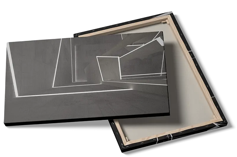 Moderne Geometrisk Lyskunst