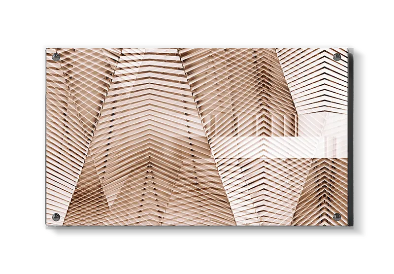 Geometrisk Elegance i Naturtoner