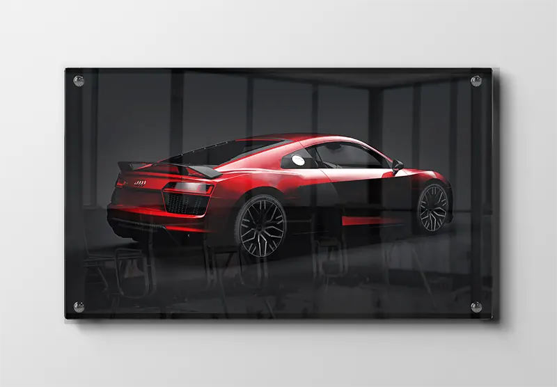 Audi R8 Dynamik Plakat