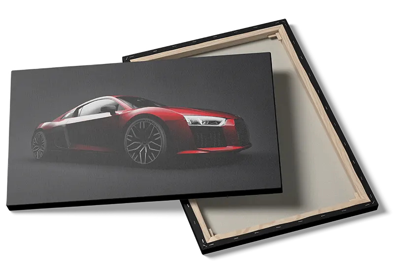 Audi Rød Sportsvogn