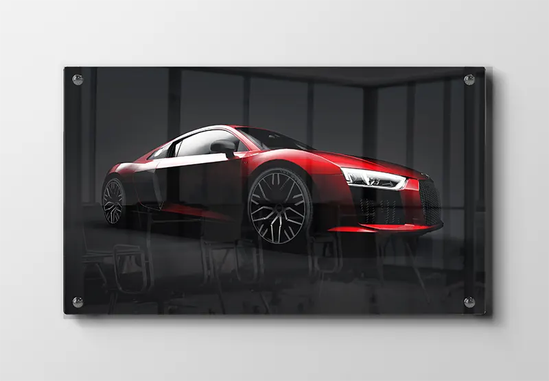 Audi Rød Sportsvogn