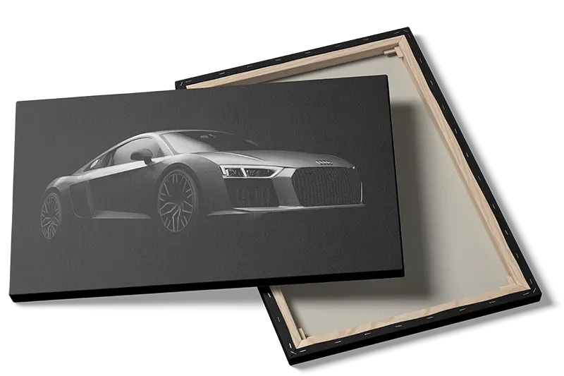 Audi Sportvogn Silhuet