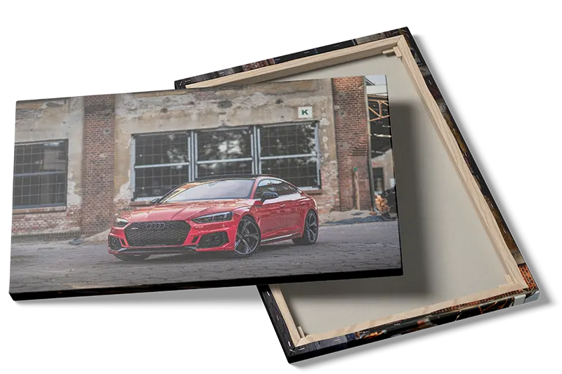 Audi Sporty Rød Coupé