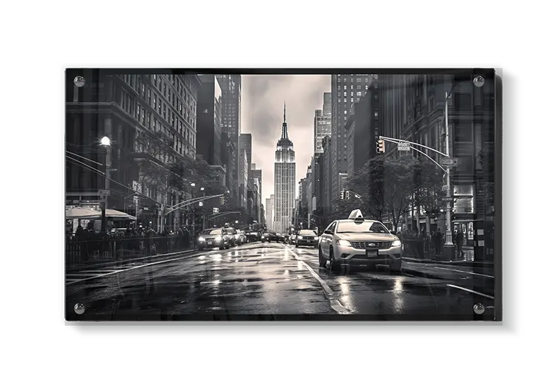 Regnvåd New York Gade