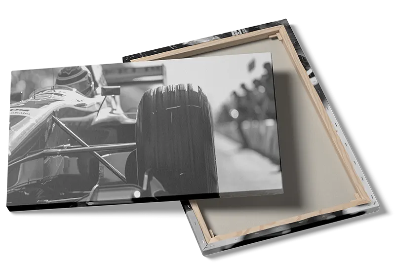 Grafisk Formelbil ved Pitlane