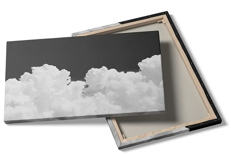 Skybanke Mod Sort Himmel