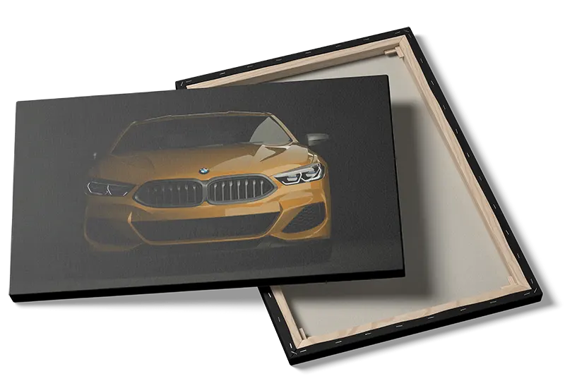 Bmw M Frontlys Plakat