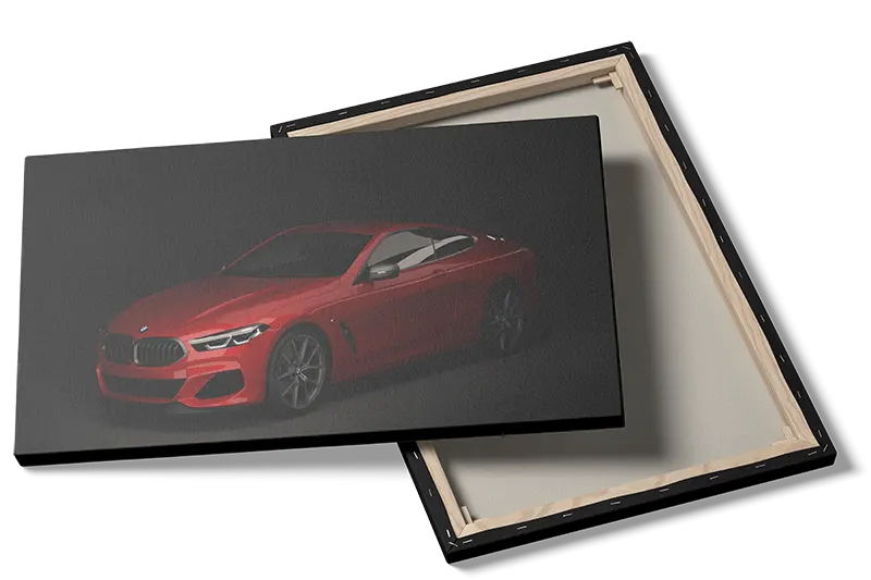 BMW Elegant Rød Coupé