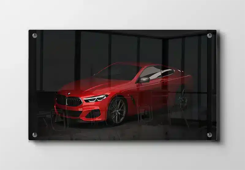BMW Elegant Rød Coupé