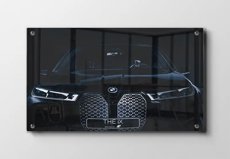 BMW IX Forfra