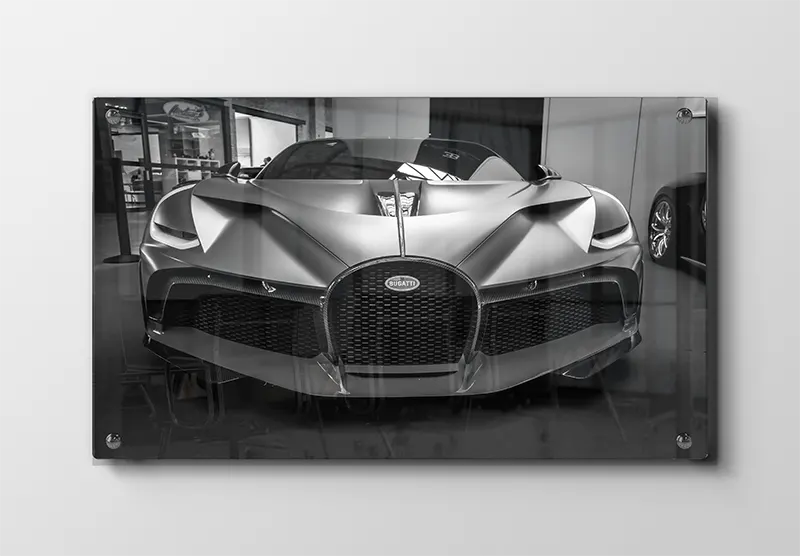 Bugatti Hypercar Front Plakat