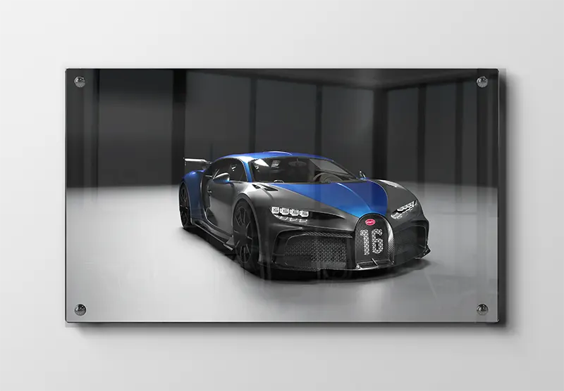 Bugatti Chiron Plakat