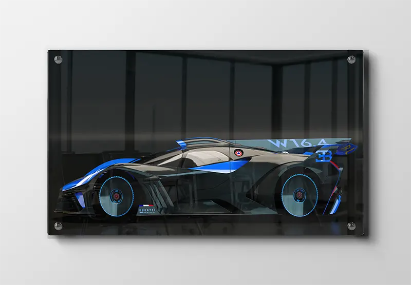 Bugatti W16 Supercar Plakat