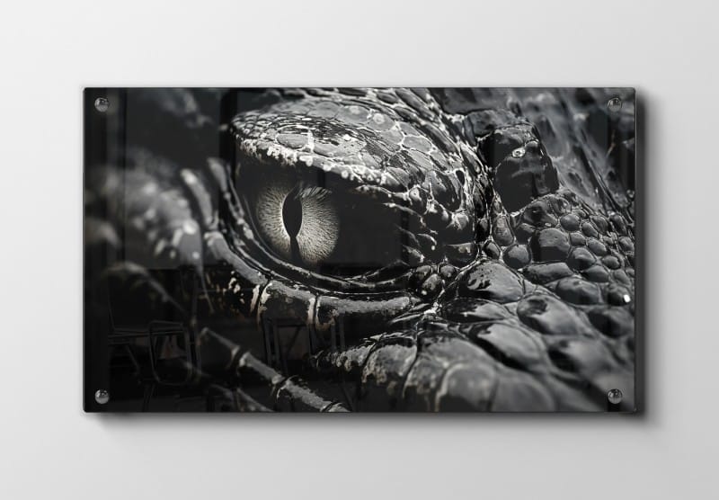 Crocodile Eye Plakat