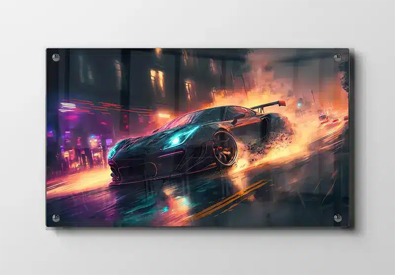 Racer I Natten Plakat