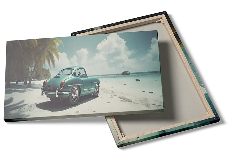 Klassisk Vintage Coupé Bil
