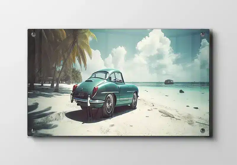 Klassisk Vintage Coupé Bil