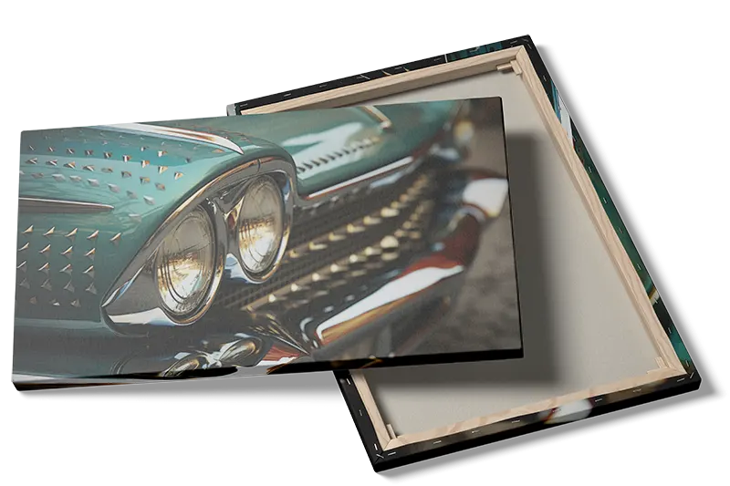 Klassisk Vintage Bil Front