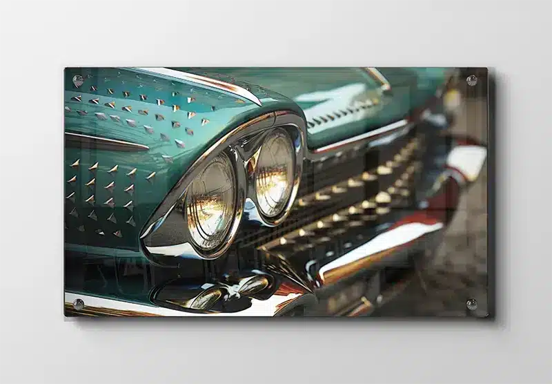 Klassisk Vintage Bil Front