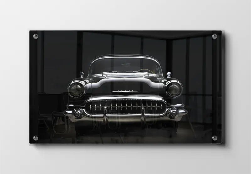 Vintage Klassisk Bil Front