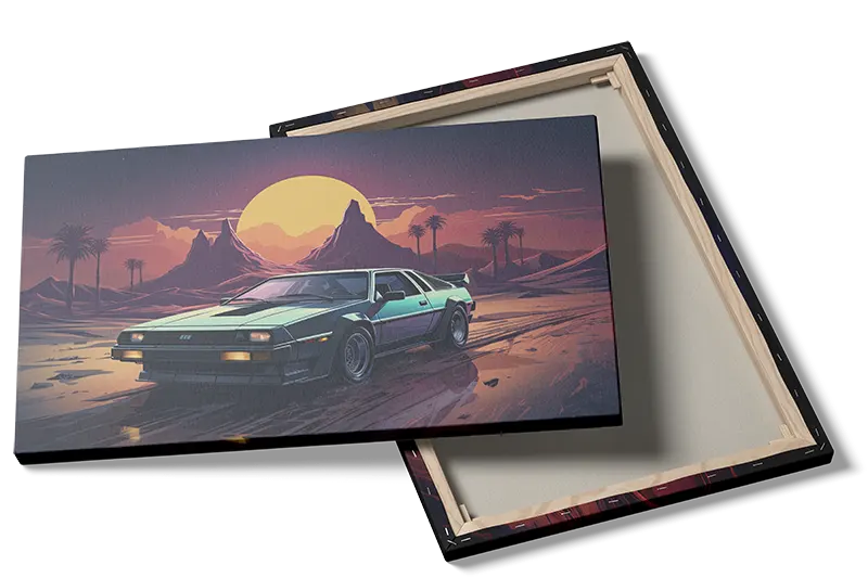Klassisk Bilkunst Plakat