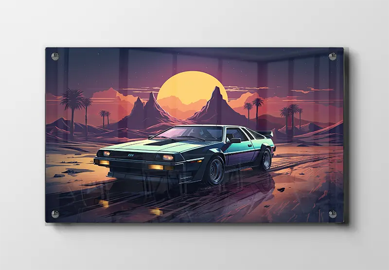 Klassisk Bilkunst Plakat
