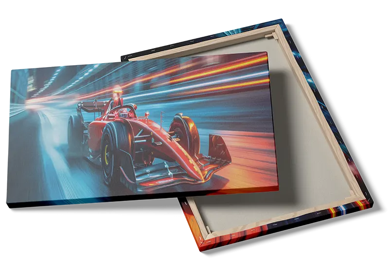 Rød Formel Racing Hastighed