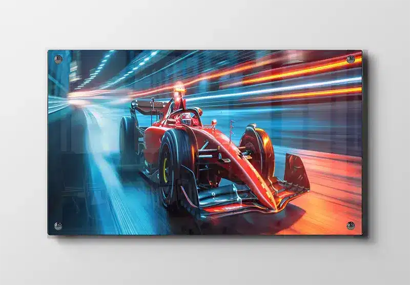 Rød Formel Racing Hastighed