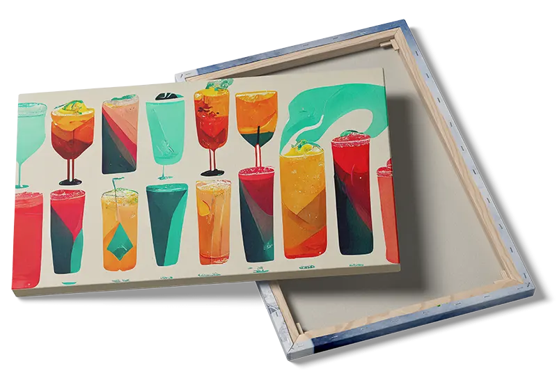 Colorful Cocktails Plakat