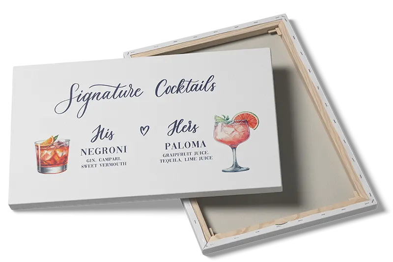 Signature Cocktails Plakat