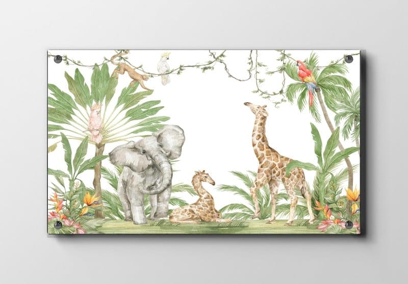 Curious Safari Jungle Friends Plakat