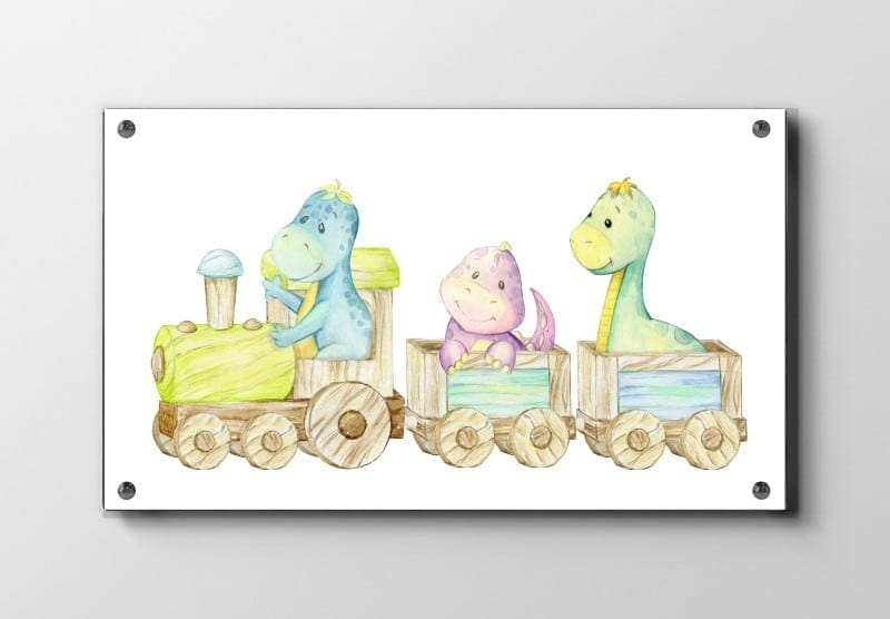 Playful Dinosaur Train Plakat