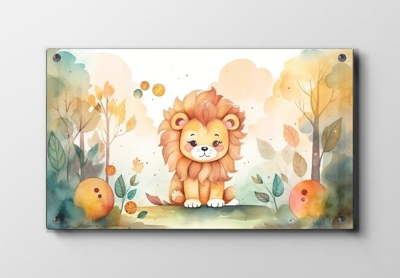 Gentle Little Lion Plakat