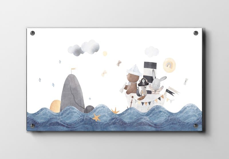 Playful Pirate Bear Adventure Plakat