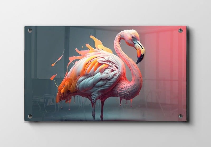 Playful Flamingo Kids Plakat