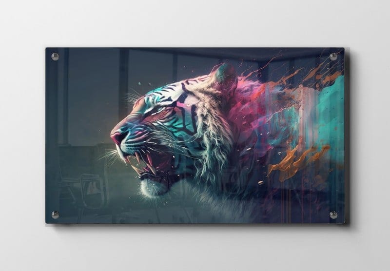 Fierce Dreamy Tiger Plakat
