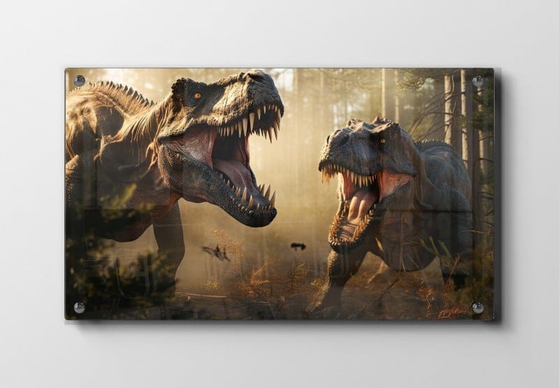 Fierce T Rex Adventure Plakat