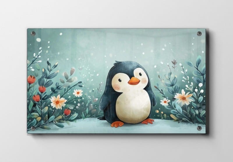 Cozy Little Penguin Plakat