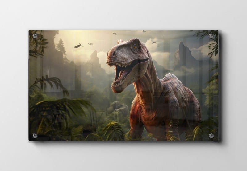 Majestic Tyrannosaurus Adventure Plakat