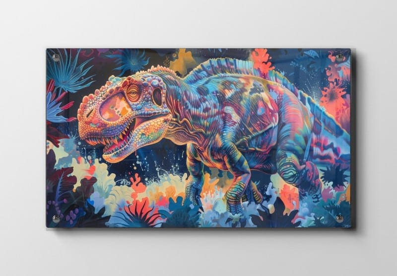 Vibrant Dinosaur Adventure Plakat