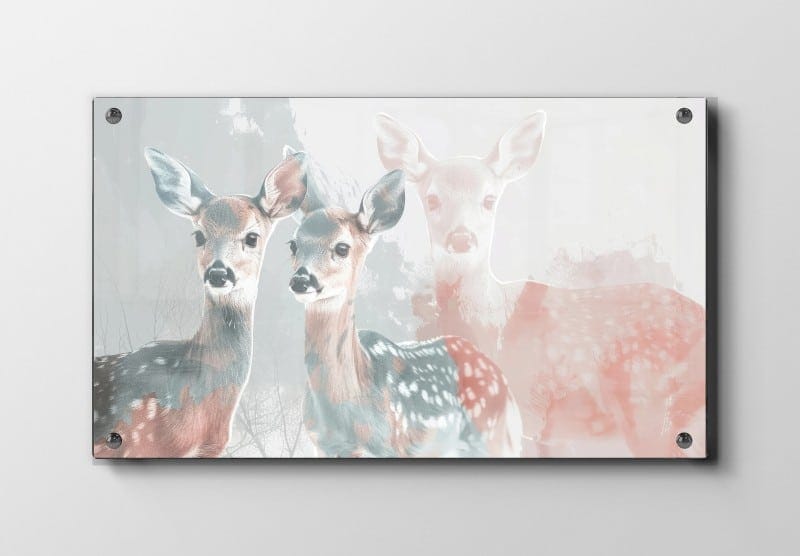 Gentle Deer Forest Friends Plakat