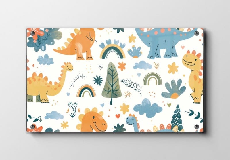 Happy Dino Friends Plakat