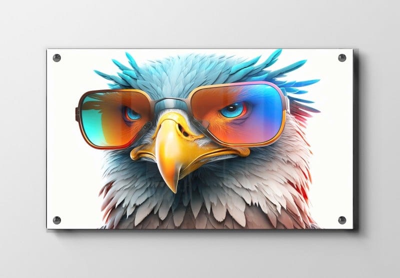 Cool Eagle With Sunglasses Plakat