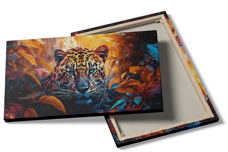Curious Jungle Leopard Plakat