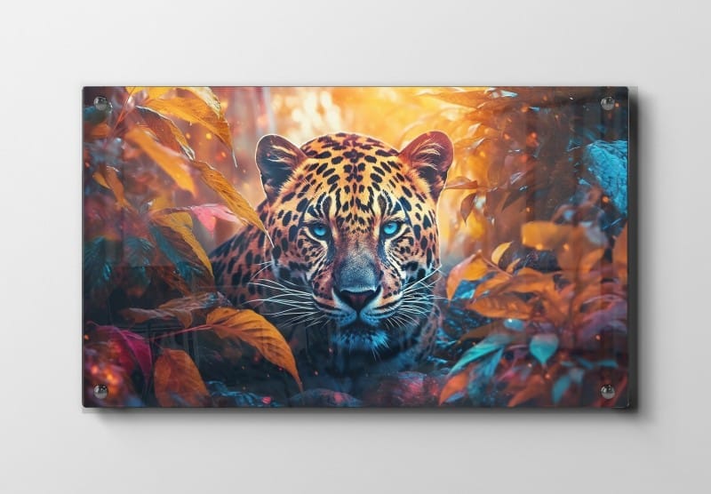 Curious Jungle Leopard Plakat