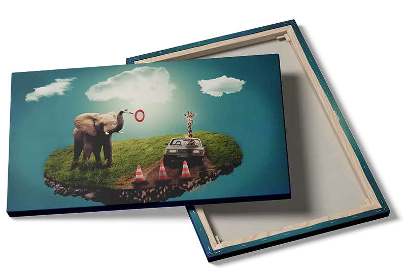 Playful Safari Adventure Plakat