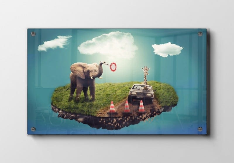 Playful Safari Adventure Plakat