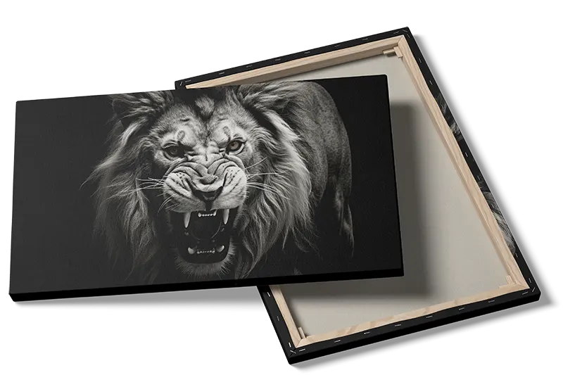 Fierce Brave Lion Plakat