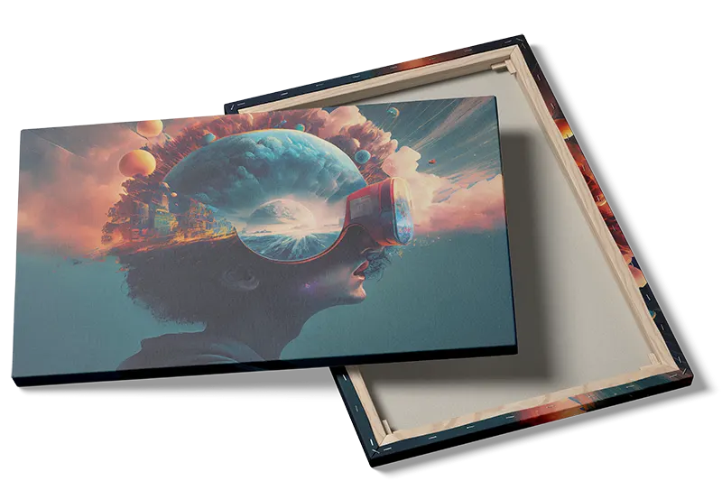 Dreamy Space Explorer Vision Plakat