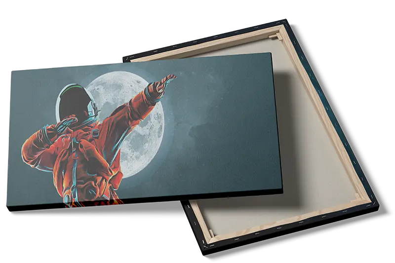 Playful Space Explorer Dab Plakat